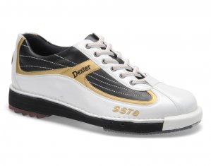Dexter Shoes SST 8 White/Black/Gold